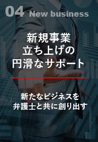 新規事業立ち上げの円滑なサポート 新たなビジネスを弁護士と共に創り出す